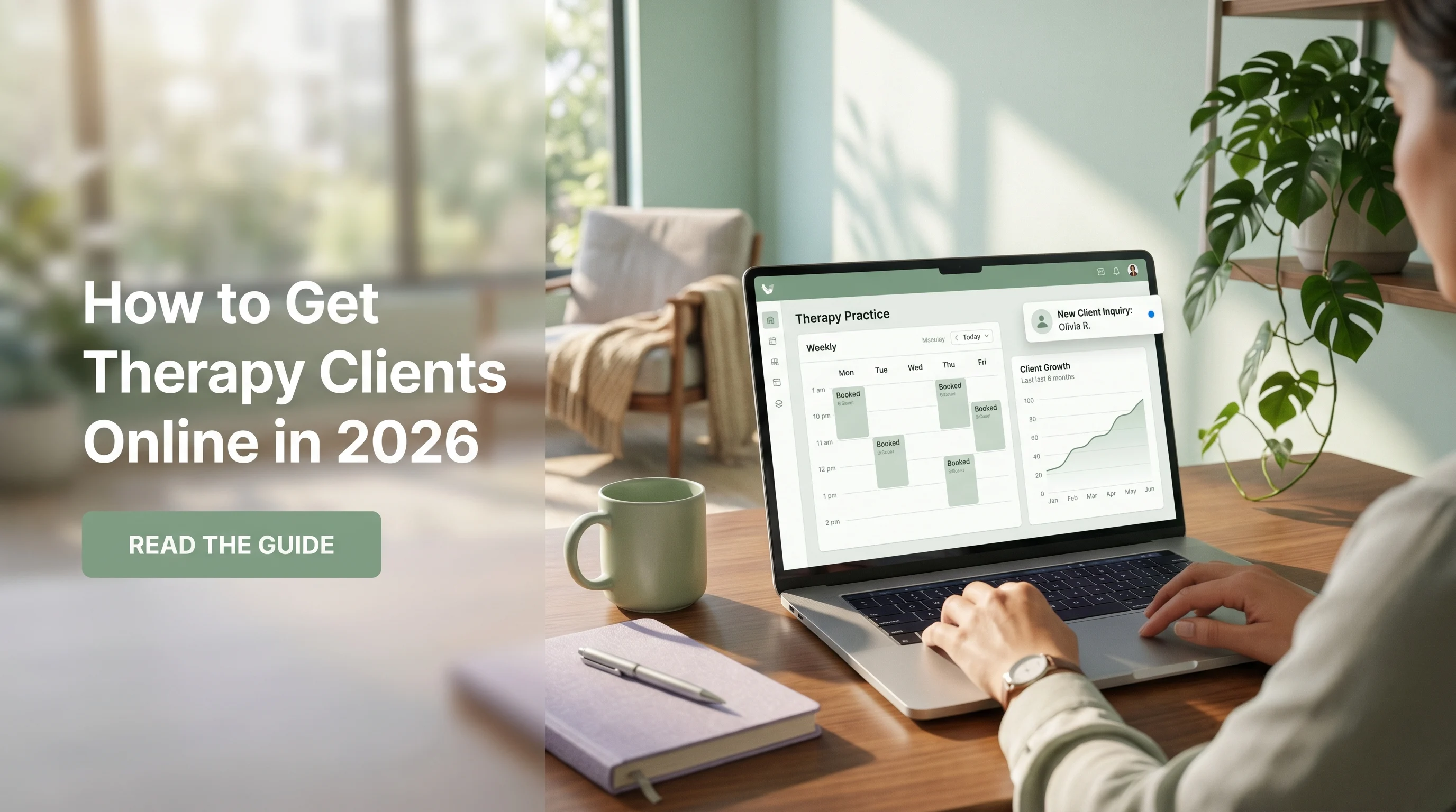 How to Get Therapy Clients Online in 2026